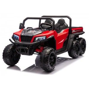 Mažojo ūkininko elektrinis automobilis su išverčiama priekaba XB-1038A 4x4 24V 800W (Raudona)